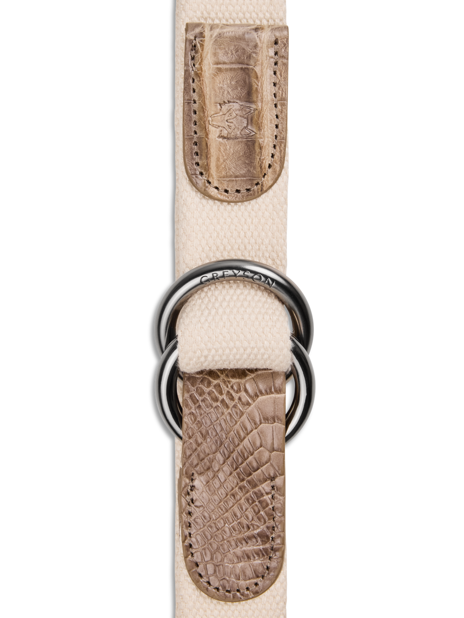 Greyson Clothiers Canvas Croc O-Ring Belt