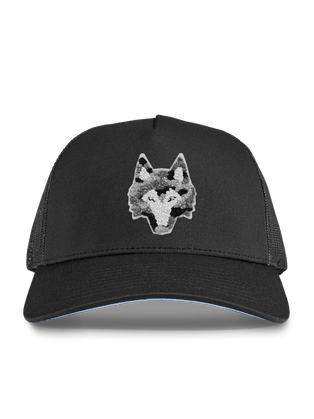 Camo Icon Wolf Trucker Hat